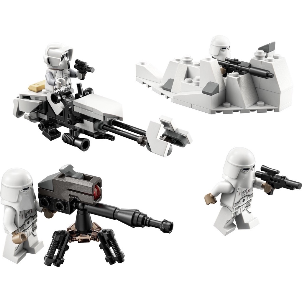 เลโก้ LEGO Star Wars 75320 Snowtrooper Battle Pack