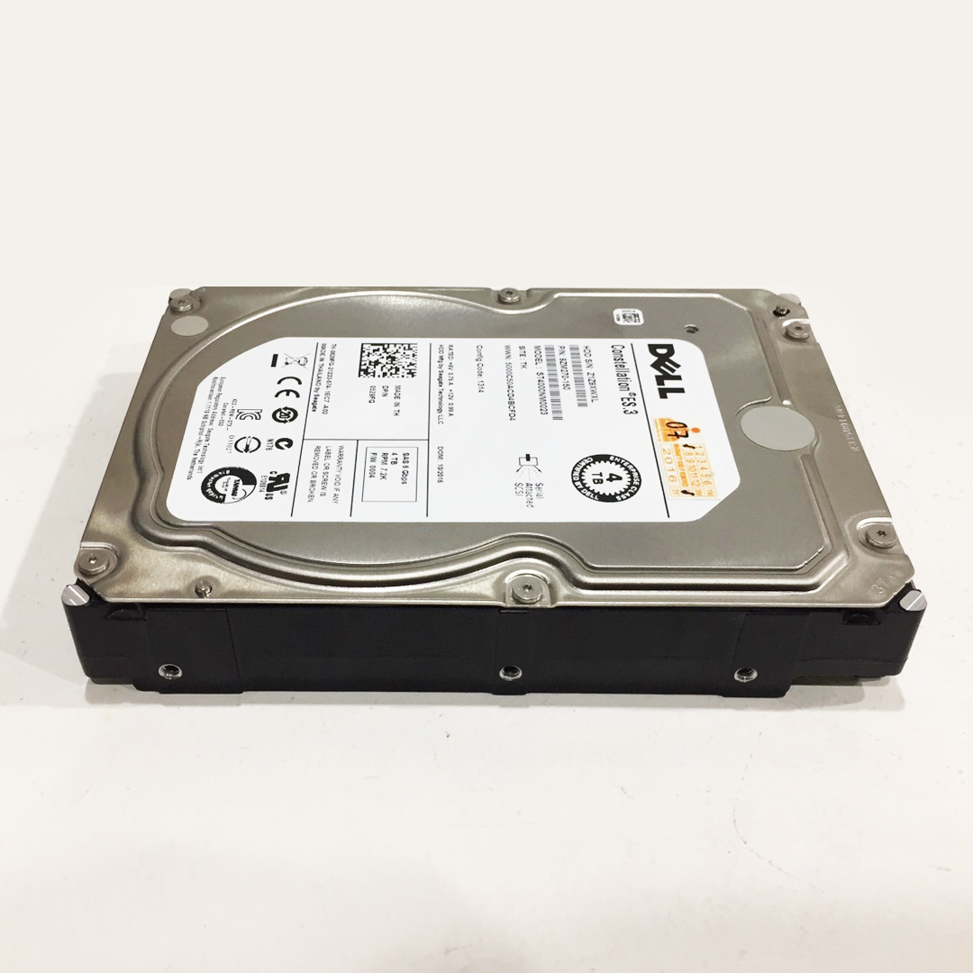 HDD SAS 4TB 7.2k 3.5นิ้ว มือ 2 พร้อมใช้งาน