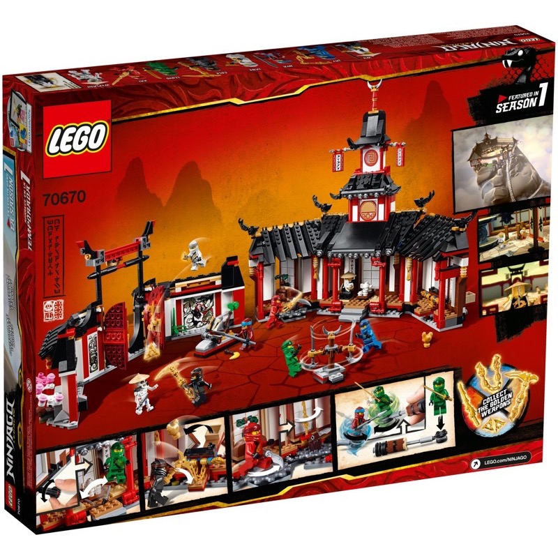 LEGO Ninjago 70670 Monastery of Spinjitzu