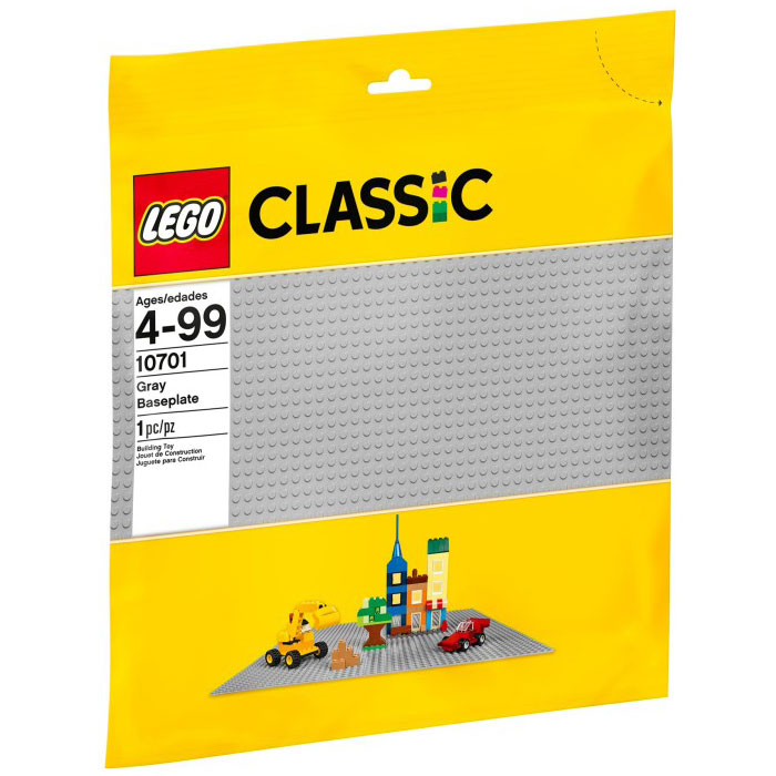 LEGO Classic 10701 Gray Baseplate