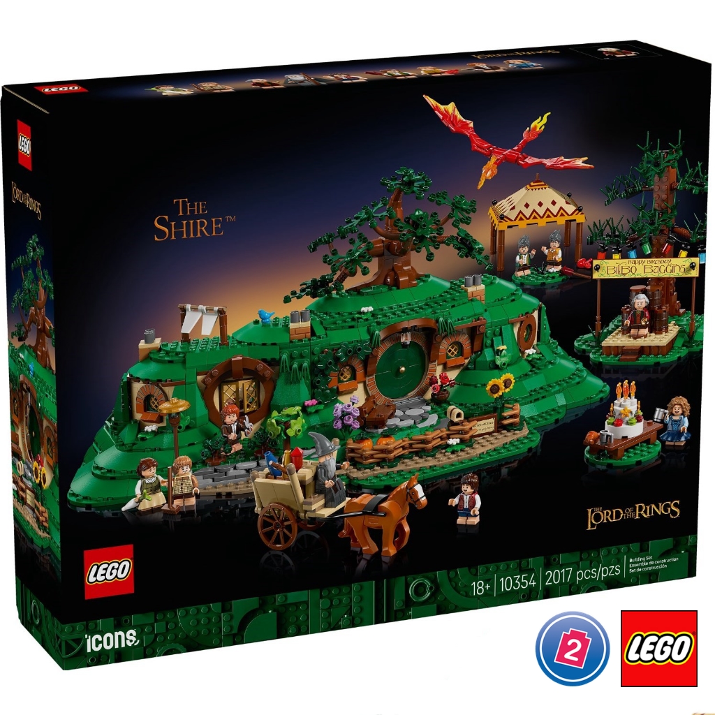 เลโก้ LEGO Exclusives 10354 The Lord of the Rings: The Shire แถม 40761 The Lord of the Rings: Sméagol & Déagol