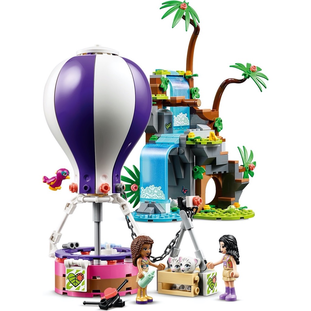 เลโก้ LEGO Friends 41423 Tiger Hot Air Balloon Jungle Rescue