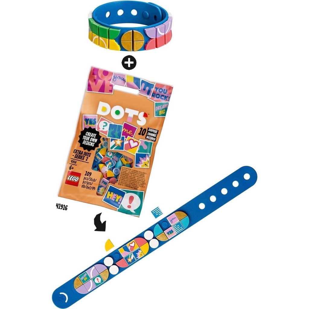 เลโก้ LEGO DOTS 41911 Go Team! Bracelet
