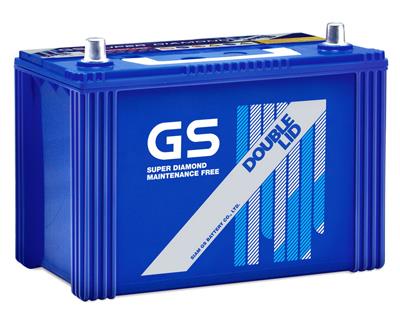 แบตเตอรี่ GS พร้อมใช้ ระบบฝา 2 ชั้น