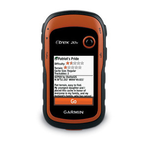 เครื่อง GPS ยี่ห้อ Garmin รุ่น eTrex 20x (แถมฟรีเคส Garmin)