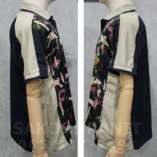 โปโลลายพราง ต่อข้างเขียวอนุรักษ์ /อุทยานฯ (ผ้ากีฬา)