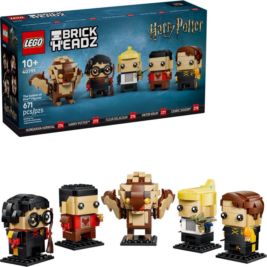 เลโก้ LEGO BrickHeadz 40791 Harry Potter The Goblet of Fire Figures