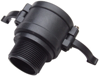 CAM LOCK-D ข้อต่อสวมเร็ว เกลียวนอก สำหรับท่อแบนเกษตร (ตัวเมีย)