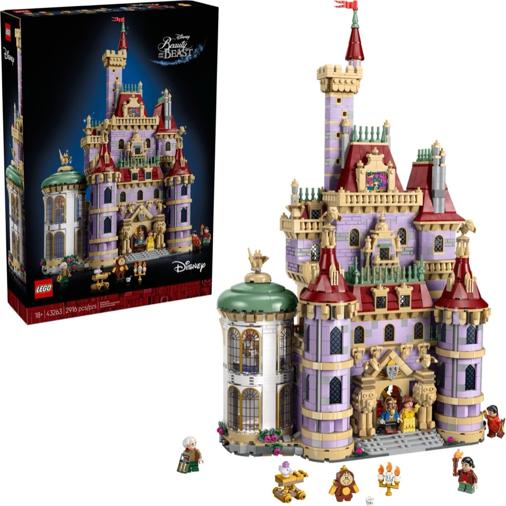 เลโก้ LEGO Exclusives Disney 43263 Beauty and the Beast Castle
