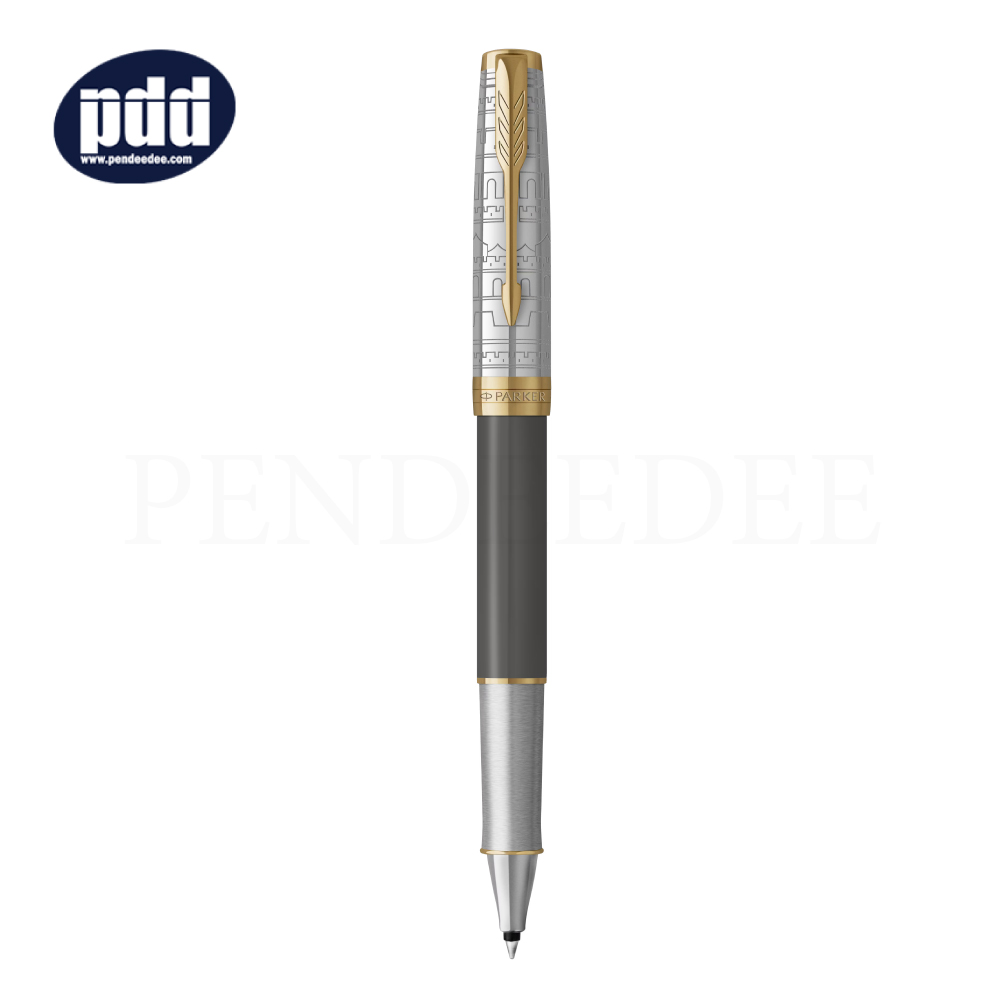 PARKER Sonnet Ancient China Special Edition Grey GT Rollerball Pen ปากกาโรลเลอร์บอล ป๊ากเกอร์ ซอนเน็ต เอนเชินท์ ไชน่า สเปเชียล อิดิชั่น สีเทาคลิปทอง