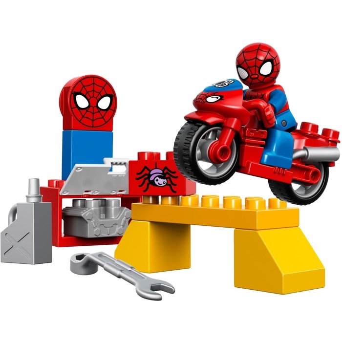 LEGO Duplo 10607 Super Heroes Spider-Man Web-Bike Workshop