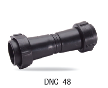 DNC 48 ข้อต่อกลางเทปนํ้าพุ่ง