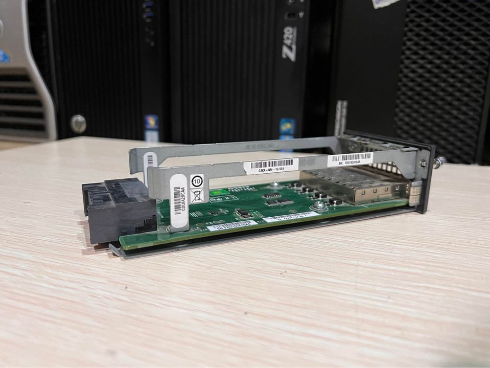 Module Cisco C3KX-NM-1G 4 sfp gigabit 3560x 3750x มือสองพร้อมใช้งาน
