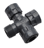 ข่อต่อสี่ทาง เกลียวนอก-ใน (M/F) 1 1/2"