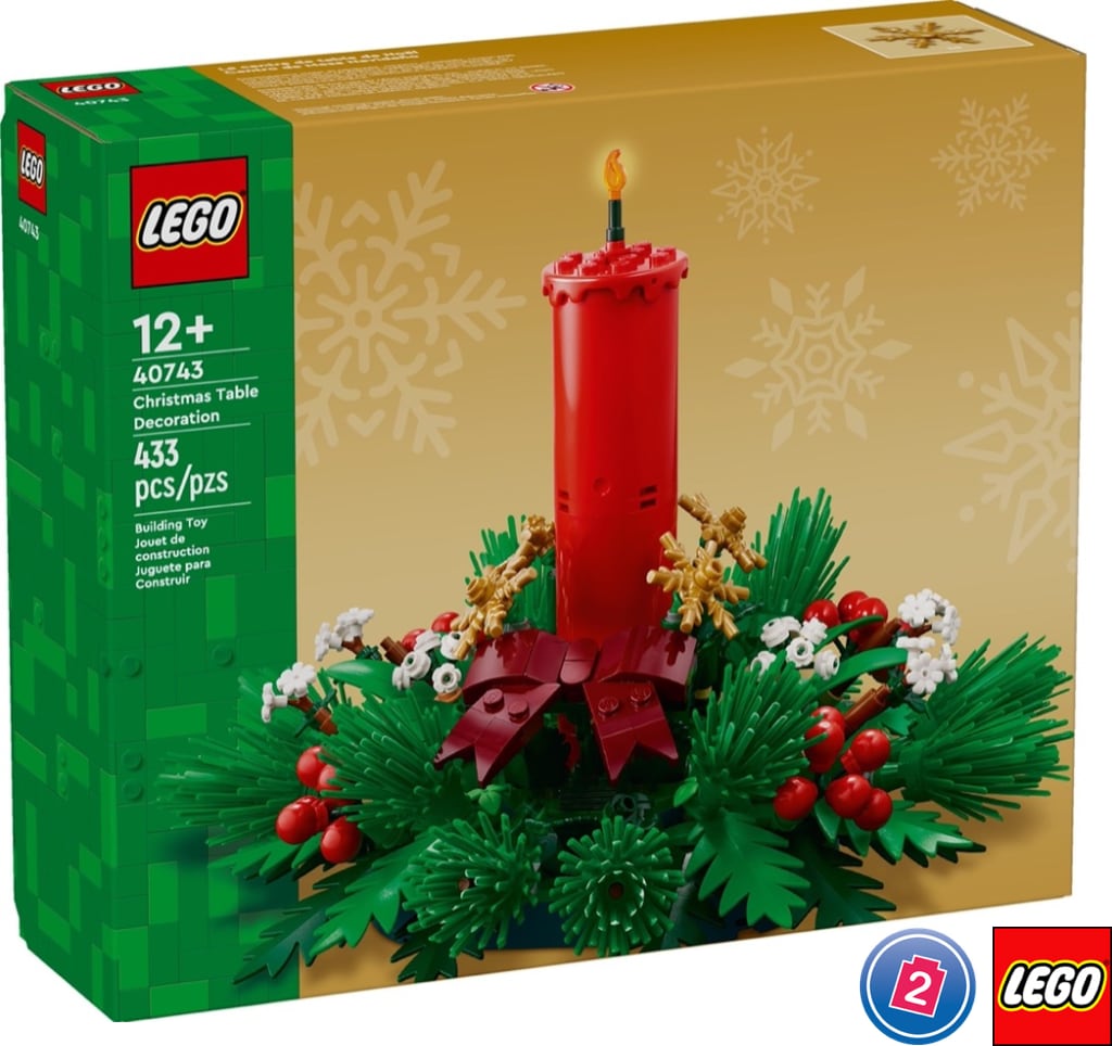 เลโก้ LEGO Exclusives 40743 Christmas Table Decoration