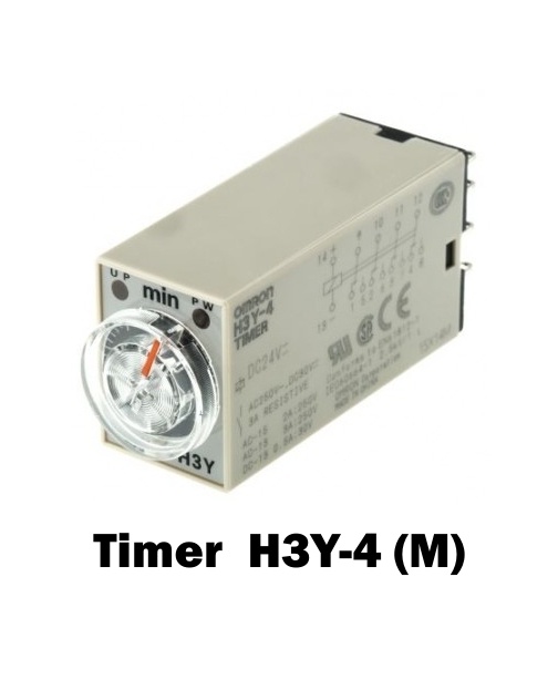 Timer H3Y-4 AC200-230 10M