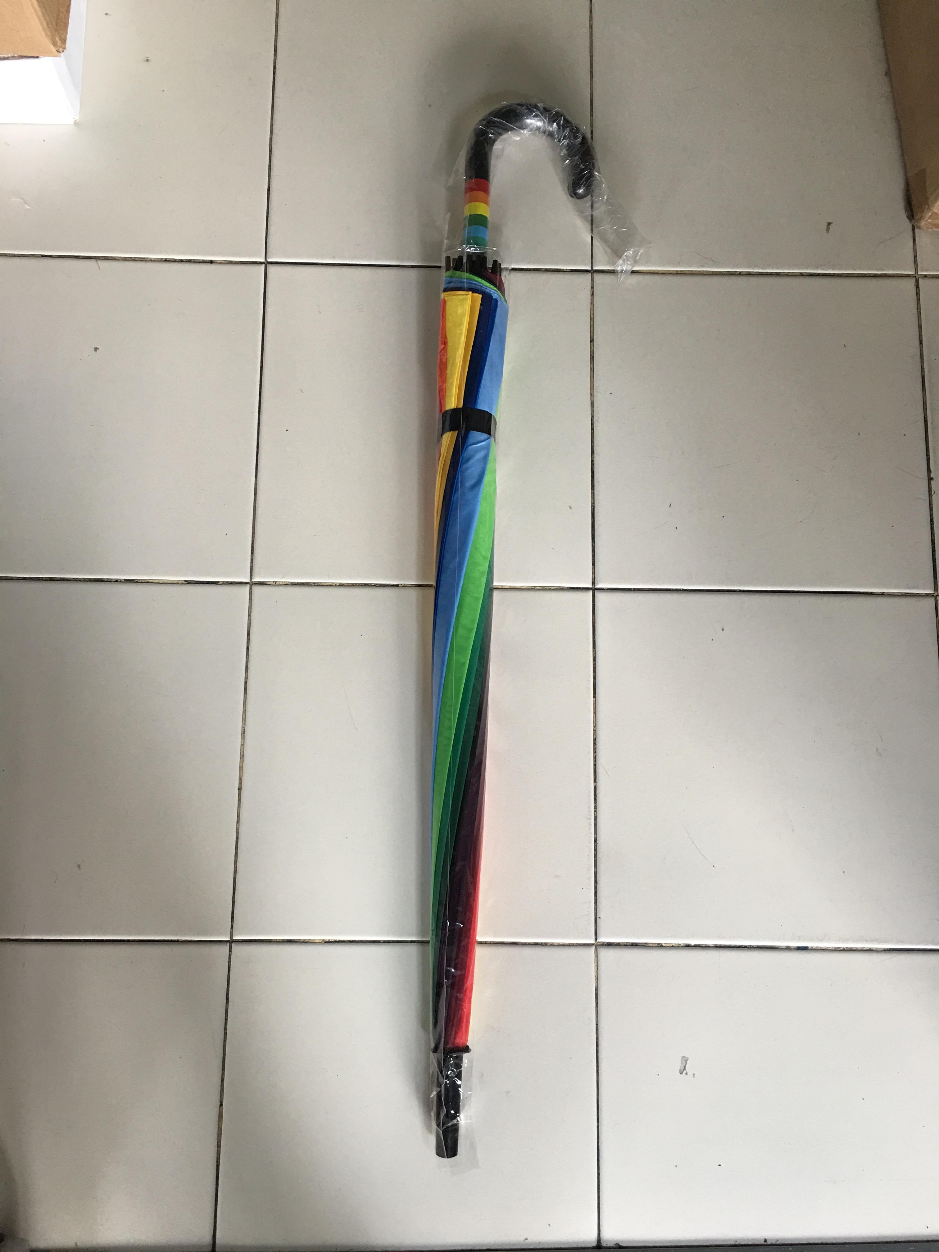 ร่มสายรุ้ง 16 ก้าน 26นิ้ว