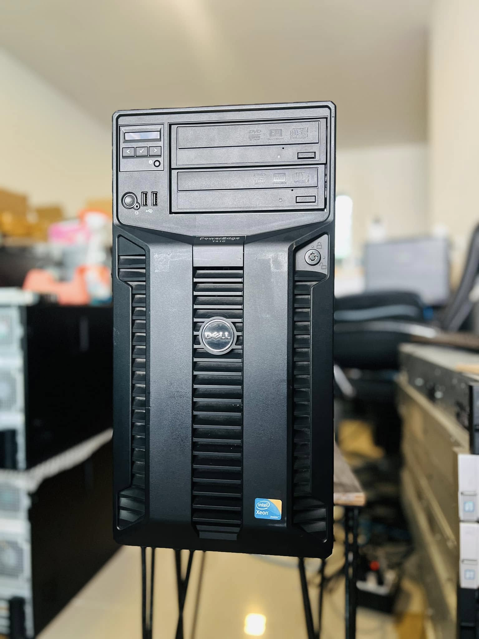 Dell T410 Server tower เซิร์ฟเวอร์ทาวเวอร์เดลมือสองพร้อมใช้งาน