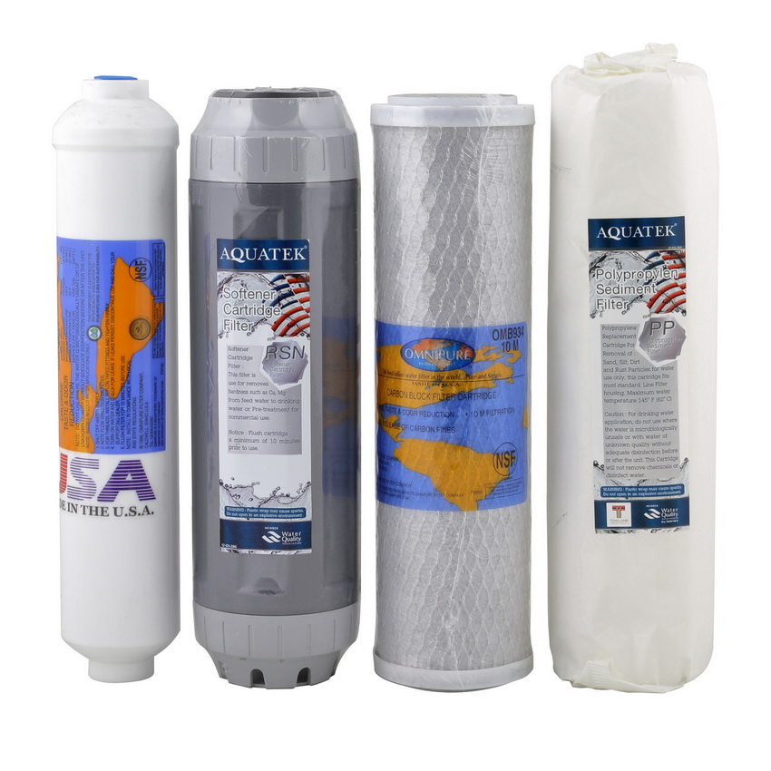 ชุดไส้กรองน้ำ AQUATEK SILVER 4 ขั้นตอน