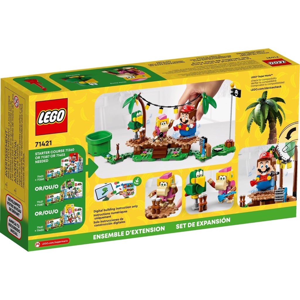 เลโก้ LEGO Super Mario 71421 Dixie Kong's Jungle Jam