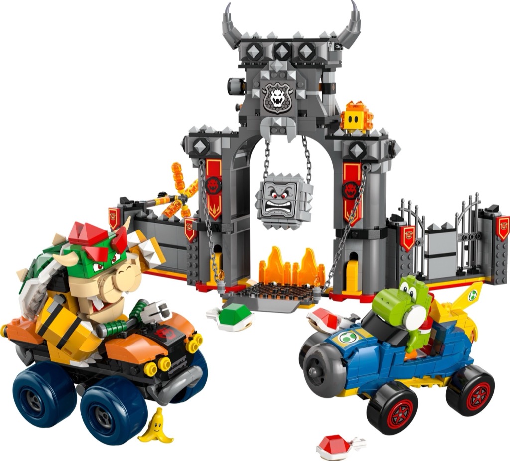 เลโก้ LEGO Super Mario 72039: Mario Kart – Bowser's Castle