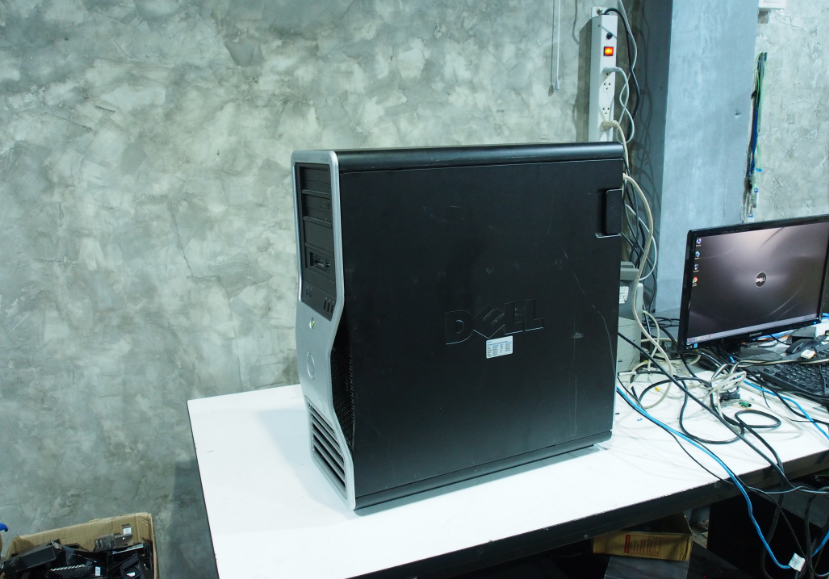 dell precision t7500 2cpu ram 64gb มือ 2 พร้อมใช้งาน