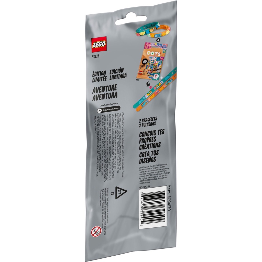 เลโก้ LEGO DOTs 41918 Adventure Bracelets