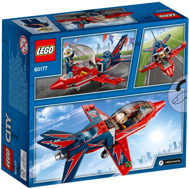 LEGO City 60177 Airshow Jet
