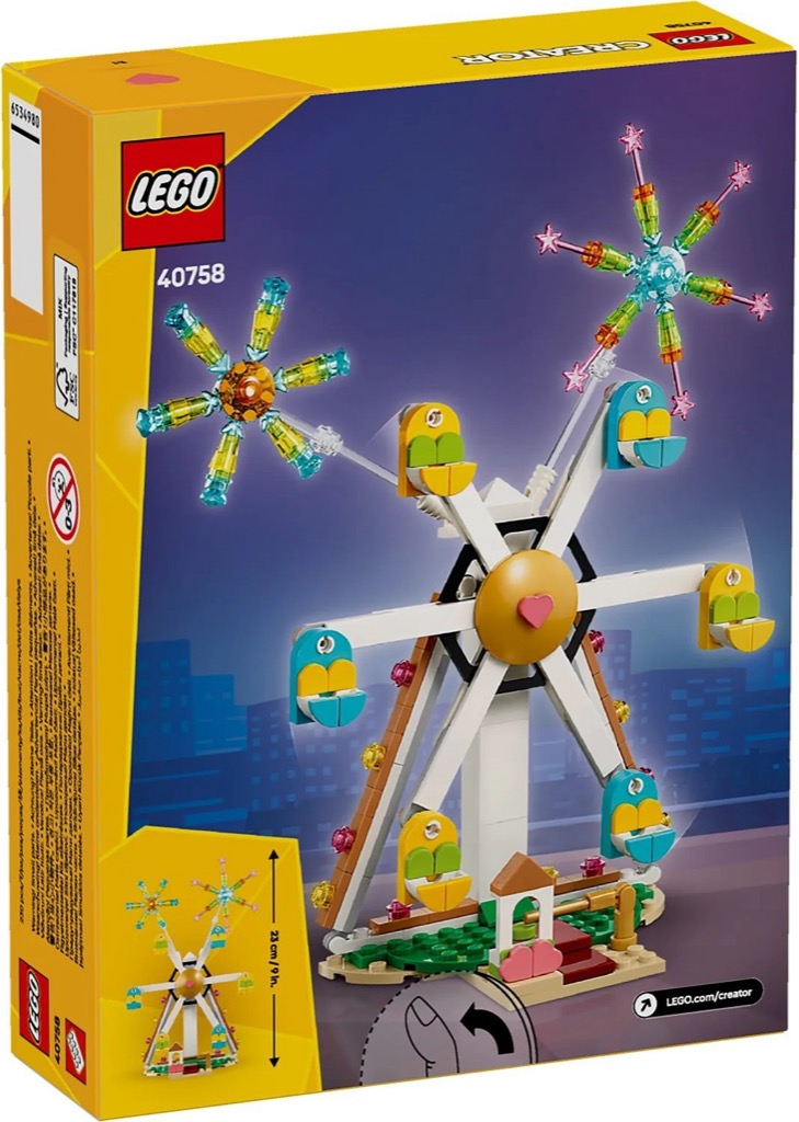 เลโก้ LEGO Exclusives 40758 Celebration: Ferris Wheel with Fireworks