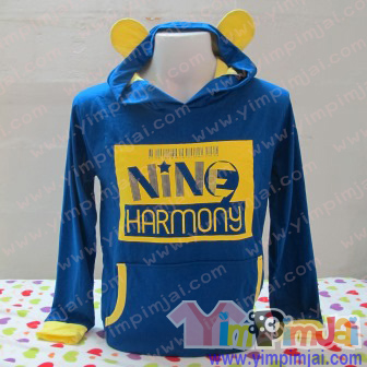 เสื้อฮู้ด เสื้อรุ่น หูหมี NINE HARMONY