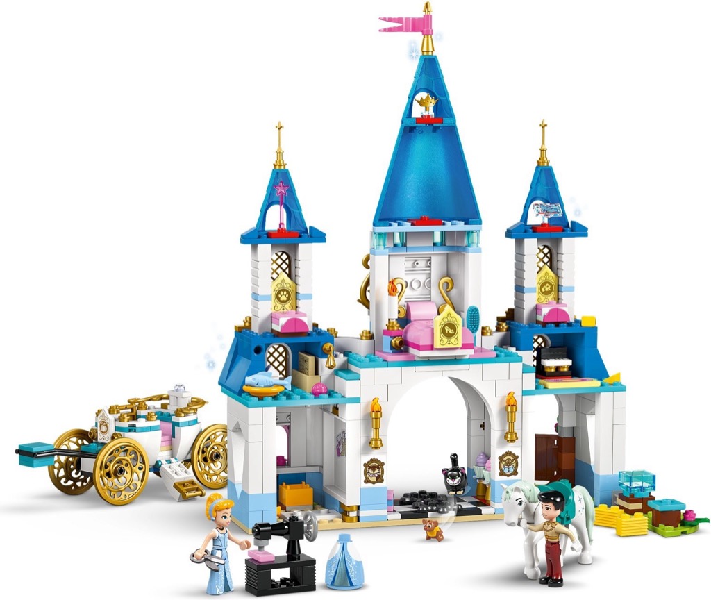 เลโก้ LEGO Disney 43275 Cinderella's Castle & Horse Carriage