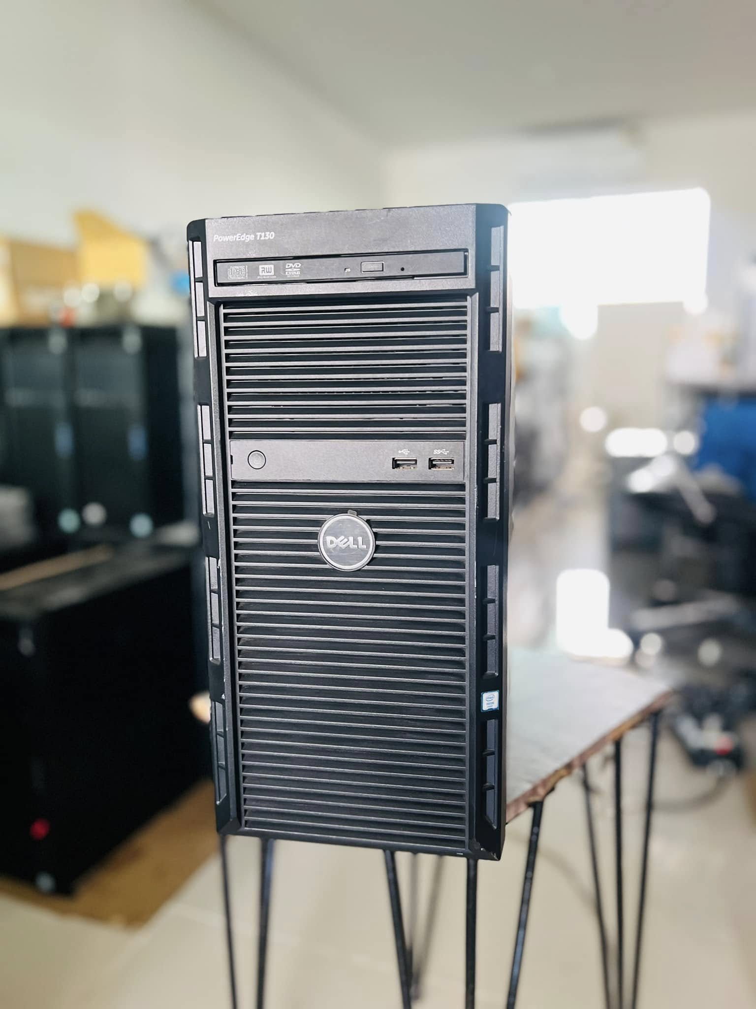 Dell PowerEdge T130 เซิร์ฟเวอร์ทาวเวอร์มือสองพร้อมใช้งาน