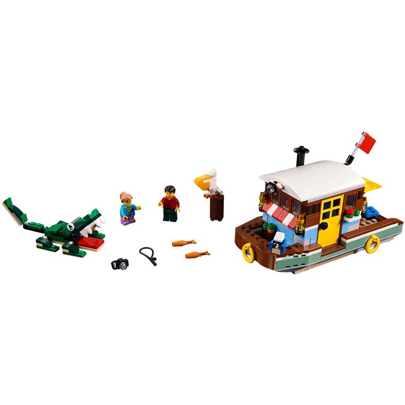 LEGO Creator 31093 Riverside Houseboat