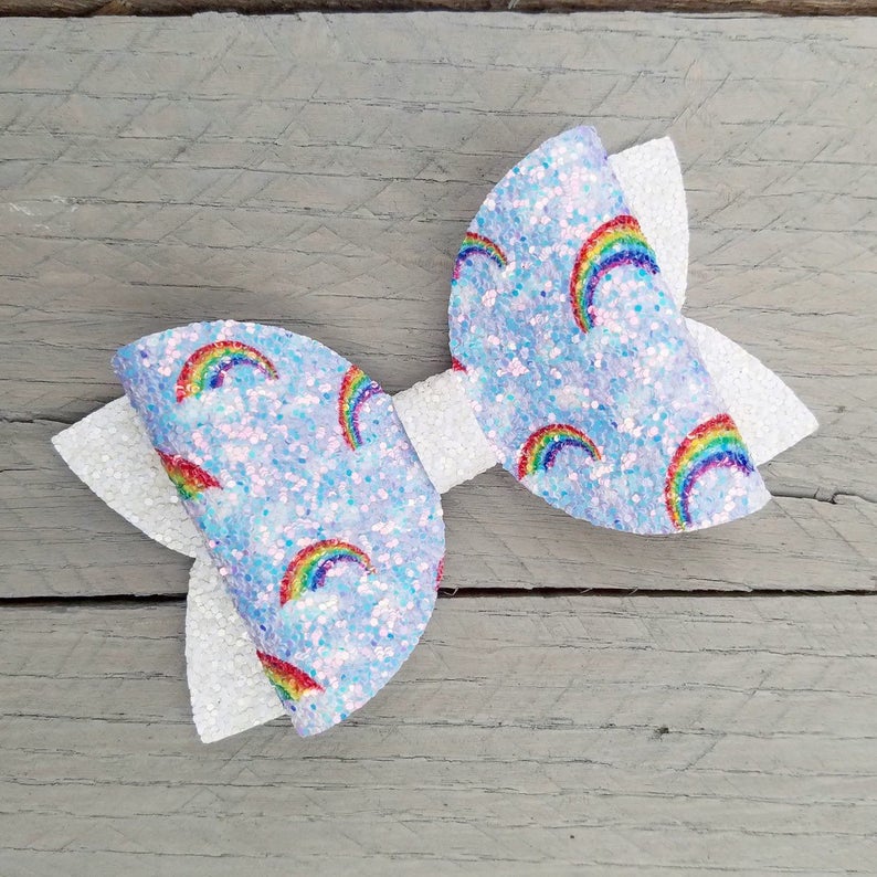 แผ่นกลิตเตอร์ทำโบว์ ลายเสือ ขนาด A4