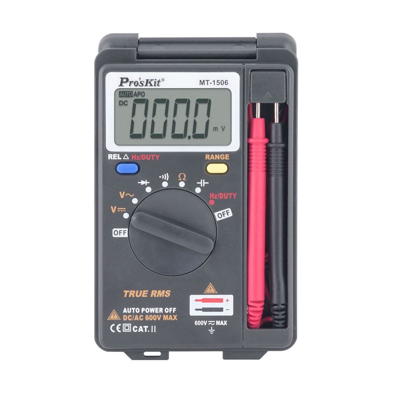 PRO'SKIT MT-1506 True RMS มัลติมิเตอร์ แบบพกพา
