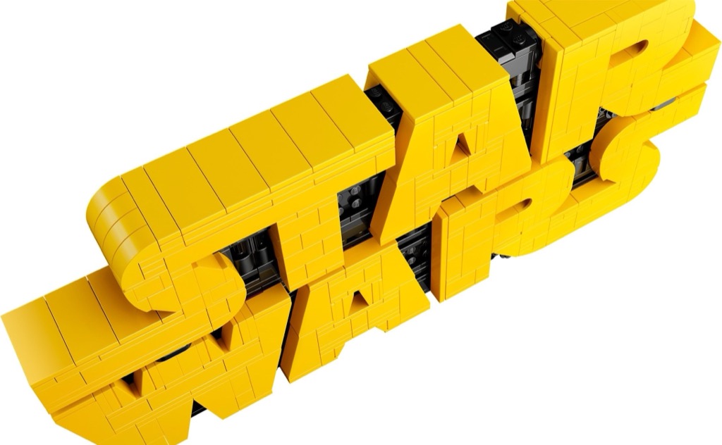 เลโก้ LEGO Star Wars 75407 Brick-Built Star Wars Logo
