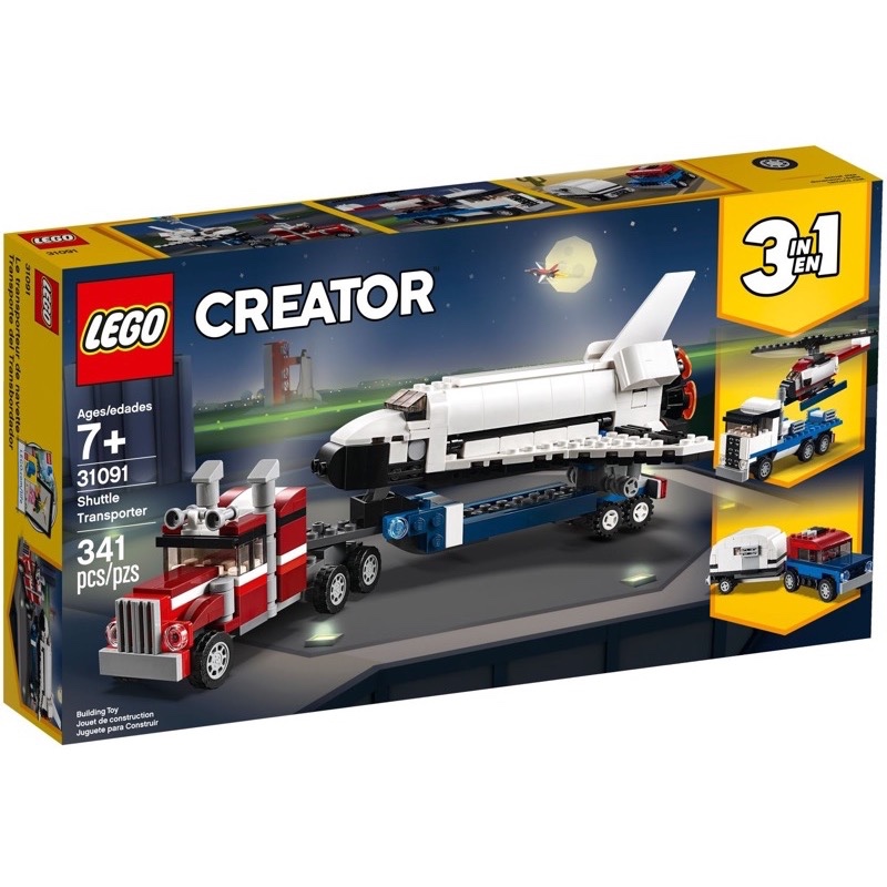 LEGO Creator 31091 Shuttle Transporter