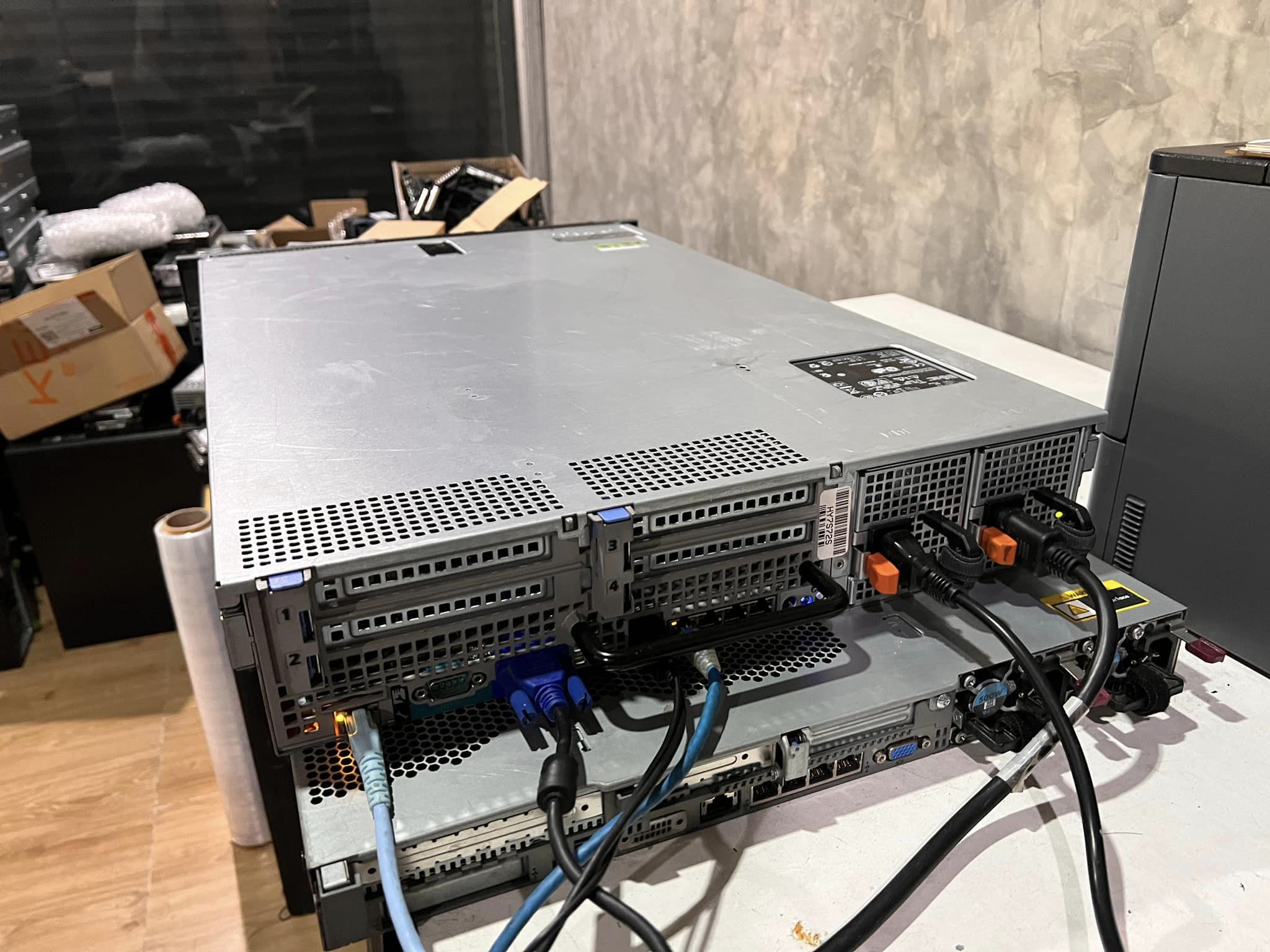 dell r710 2cpu ram 32 12cores เซิฟเวอร์มือสองพร้อมใช้งาน