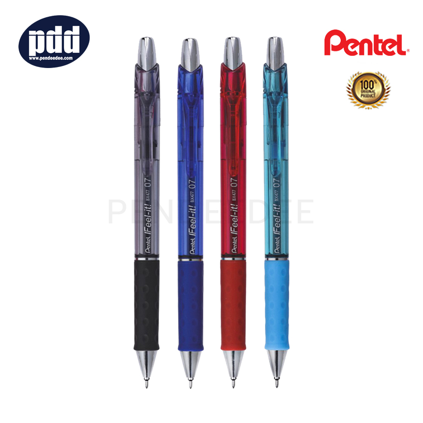 Pentel EnerGel 0.5 ปากกาหมึกเจลหัวเข็ม แบบกด