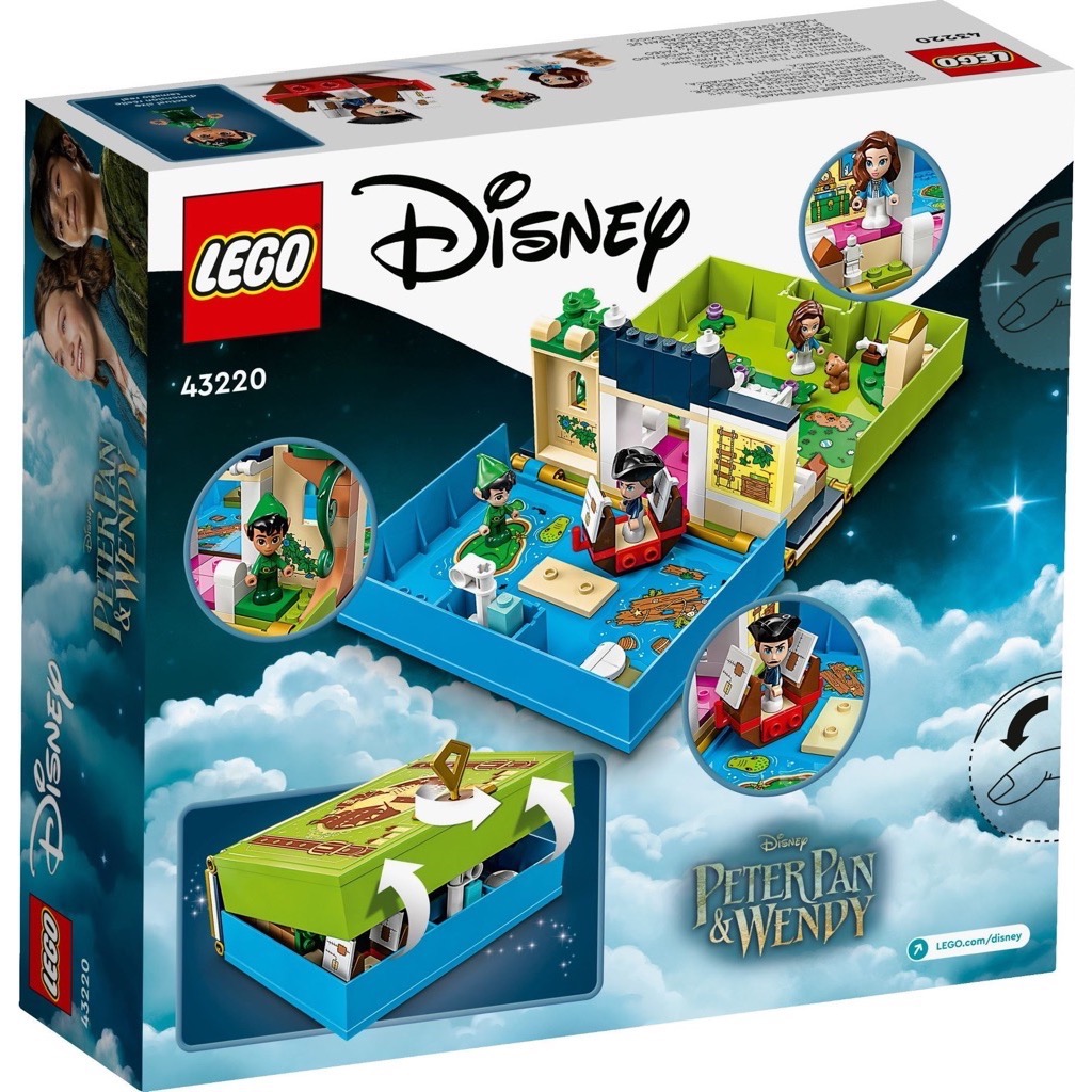 เลโก้ LEGO Disney 43220 Peter Pan & Wendy's Storybook Adventure