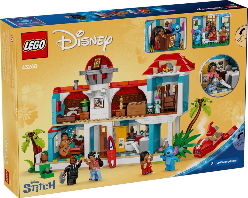 เลโก้ LEGO Disney 43268 Lilo and Stitch Beach House