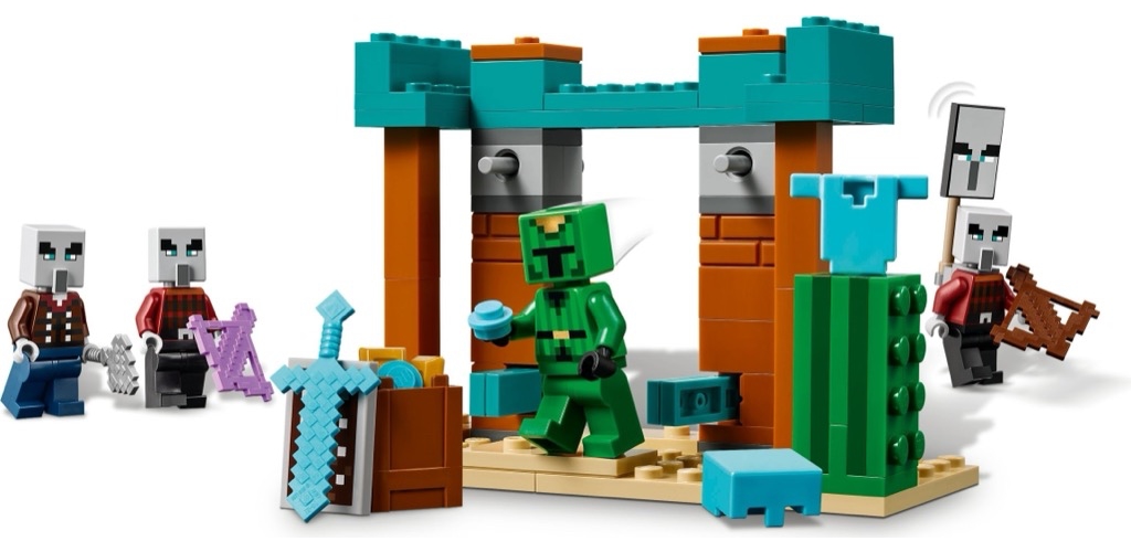 เลโก้ LEGO Minecraft 21267 The Illager Desert Patrol