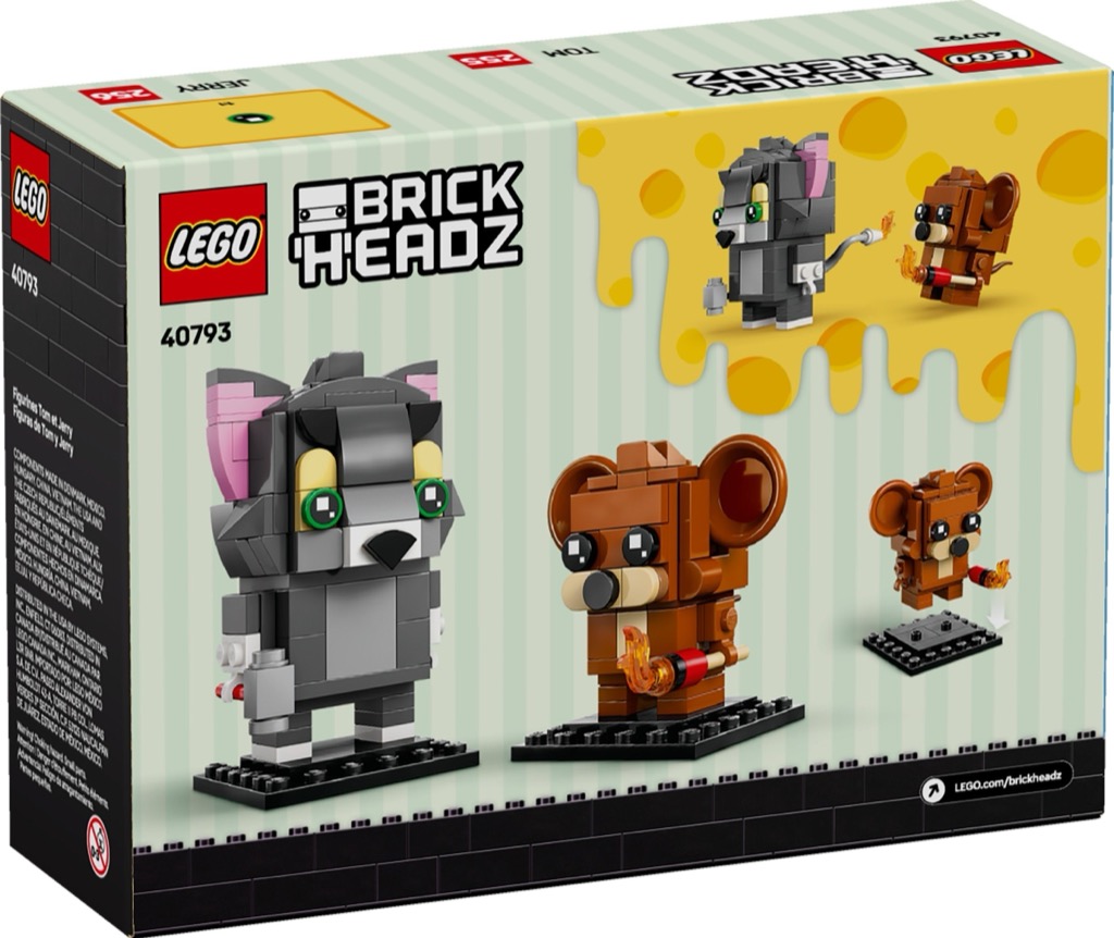 เลโก้ LEGO BrickHeadz 40793 Tom & Jerry