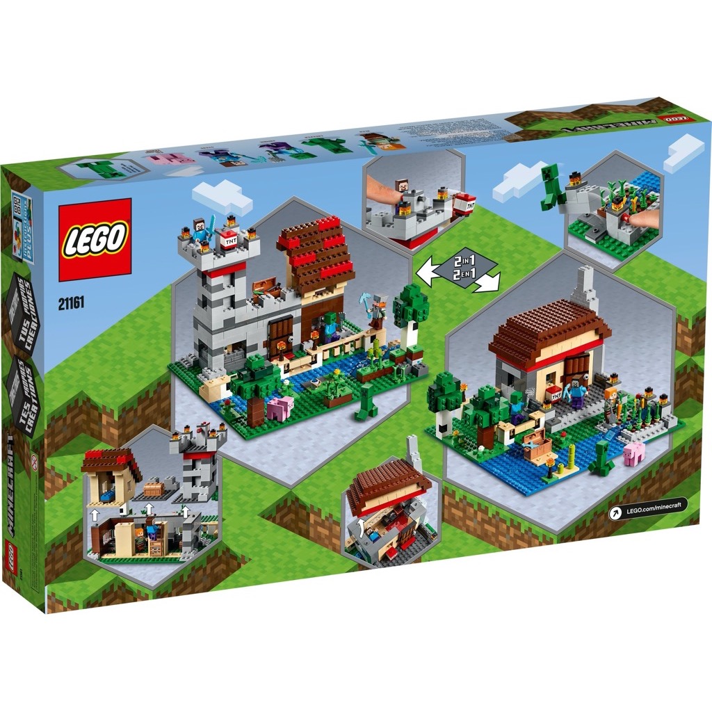 เลโก้ LEGO Minecraft 21161 The Crafting Box 3.0