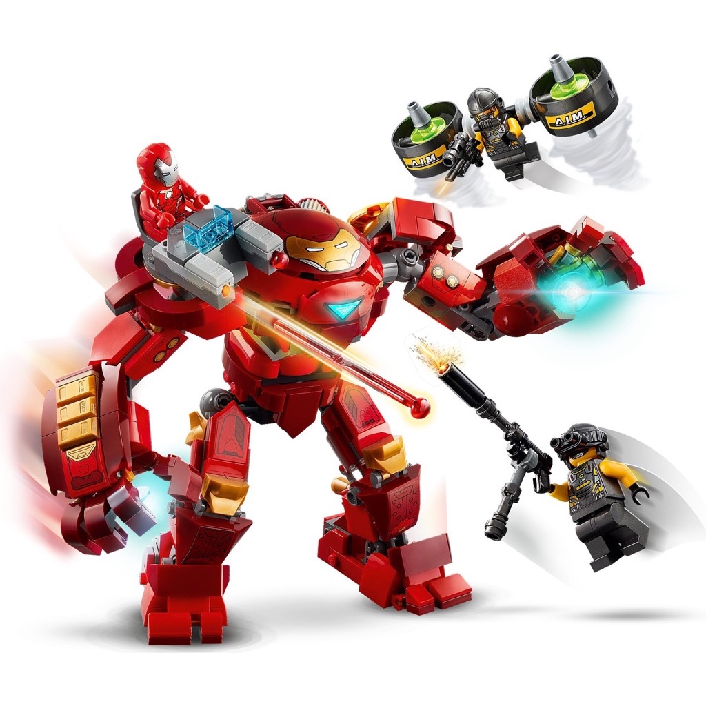 เลโก้ LEGO Super Heroes 76164 Iron Man Hulkbuster versus A.I.M. Agent