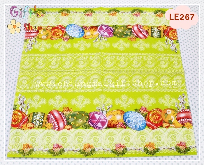กระดาษแนปกิ้นยุโรป, ลายไข่อีสเตอร์, พื้นหลังสีเขียว, ลายไข่, ลายไข่อีสเตอร์, เทศกาลอีสเตอร์