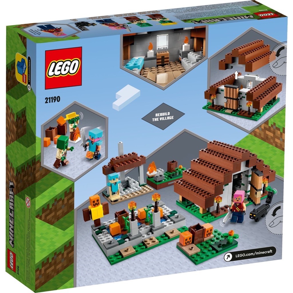 เลโก้ LEGO Minecraft 21190 The Abandoned Village