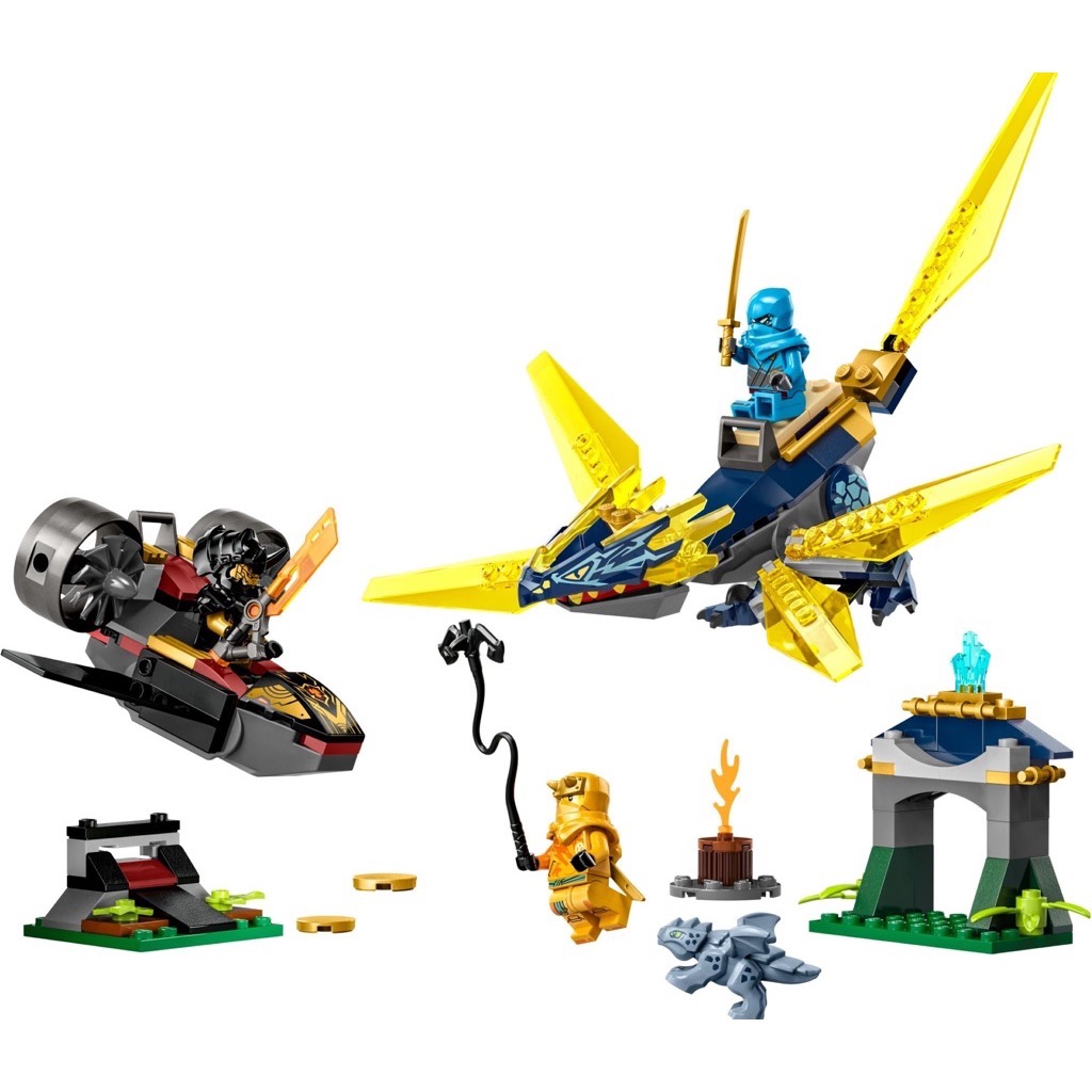 เลโก้ LEGO Ninjago 71798 Nya and Arin's Baby Dragon Battle