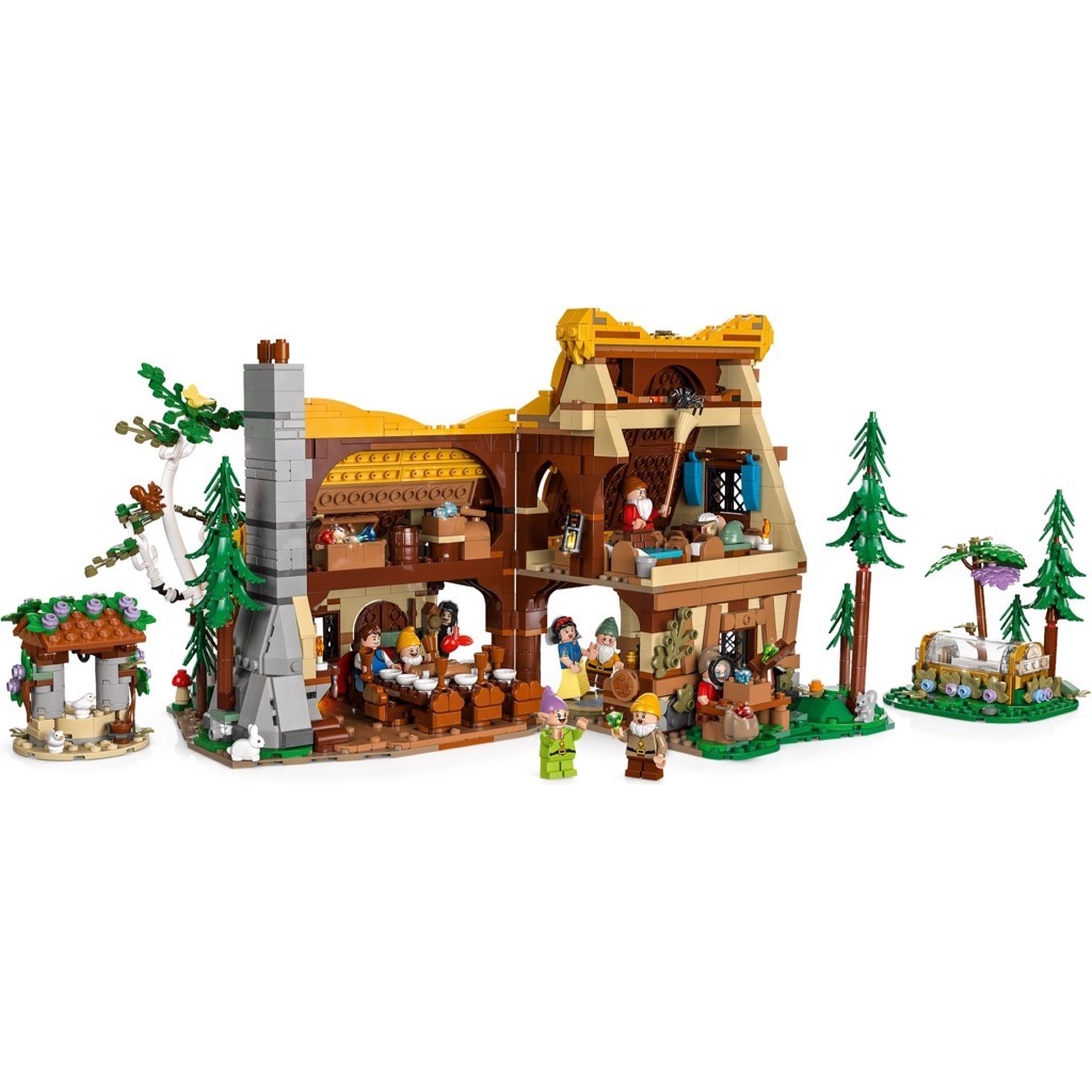 เลโก้ LEGO Exclusives Disney 43242 Snow White and the Seven Dwarfs' Cottage