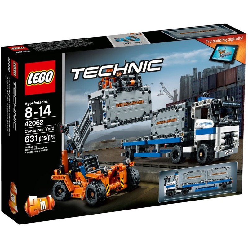 LEGO Technic 42062 Container Yard
